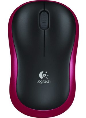 Chuột Logitech Wireless M185 (Đỏ)
