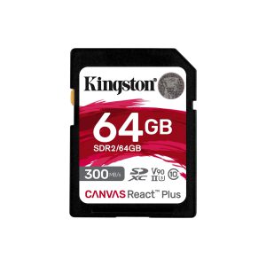 Thẻ nhớ Kingston SD Canvas React Plus 64GB - SDR2/64GB