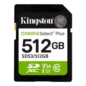Thẻ nhớ Kingston SD Canvas Select Plus 512GB – SDS3/512GB